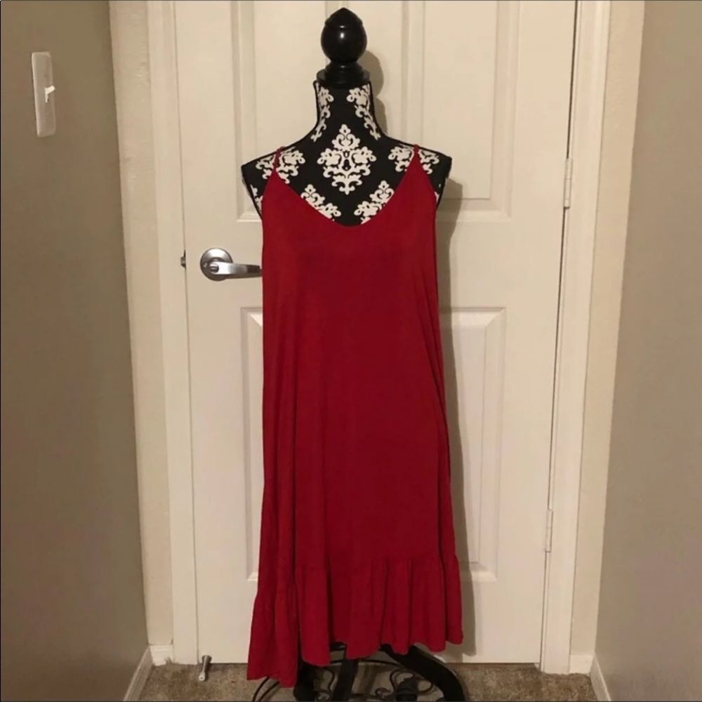 Agnes & Dora Spaghetti  Strapped Dress